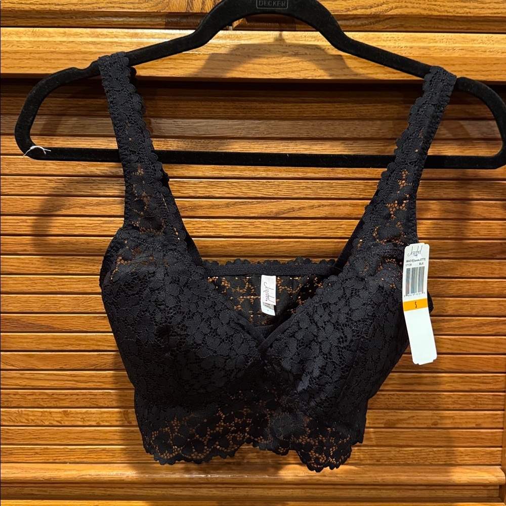 Jezebel Black Lace Bra